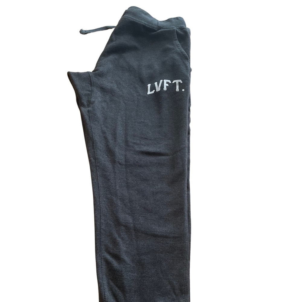 Men's LVFT Joggers 2X Gray, comfy lounge casual, fit small equivalent to large